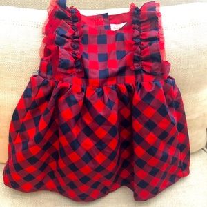 Buffalo Check Holiday Baby Dress Cat & Jack